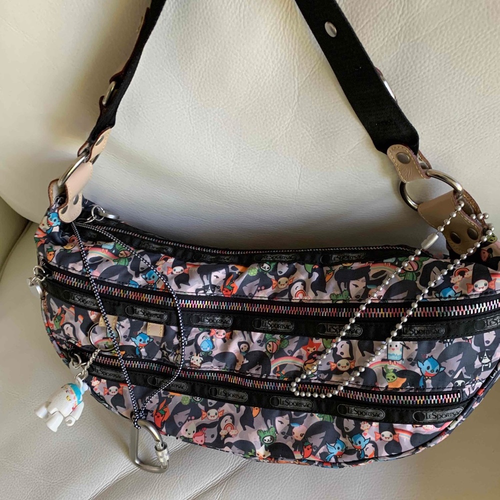 Tokidoki X Lesportsac Ciao Ciao Tutti Print shoulder bag